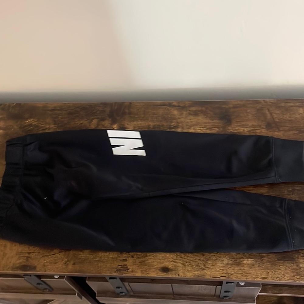 black and whit small boys nike sweats